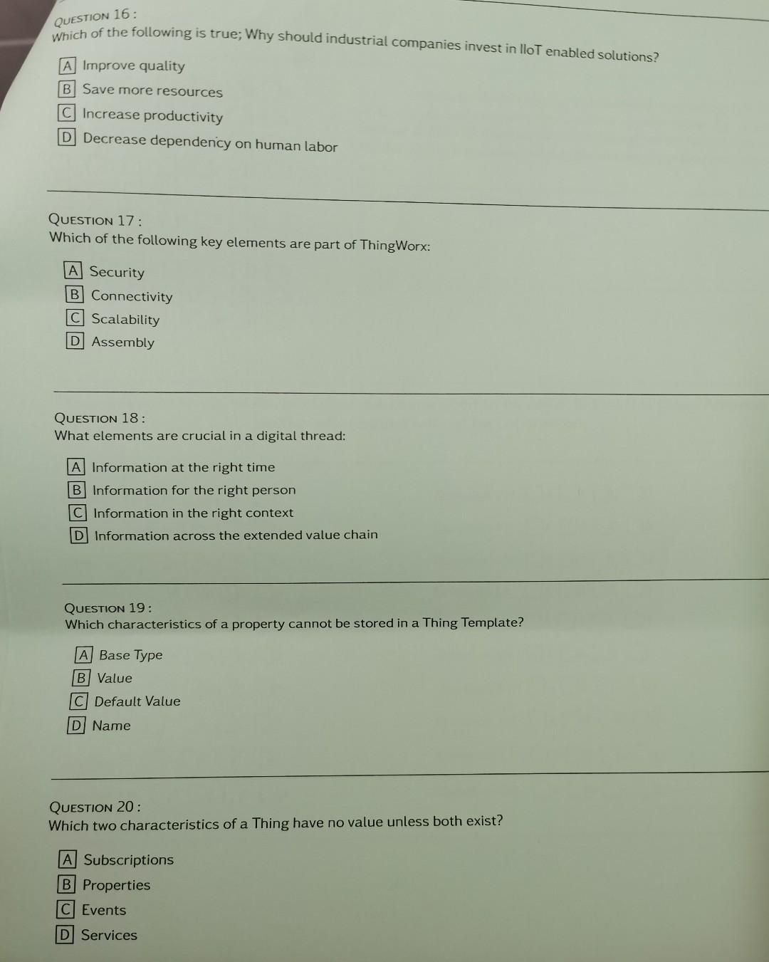  [Information management][Data processing] Multiple choices ( 1 is correct each) please