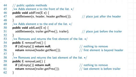 linked list instead of an array. 2. Perform the previous project but