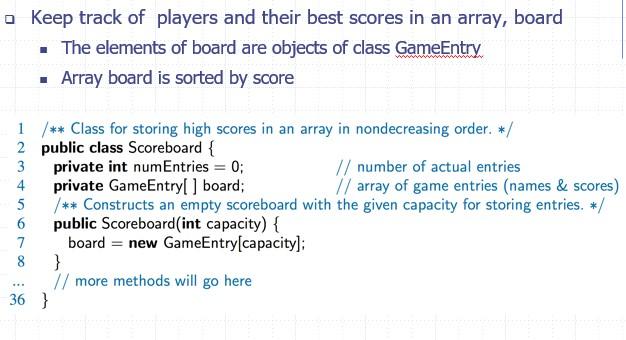 at index i. Please use the SinglyLinkedList and DoublyLinkedList classes shown below