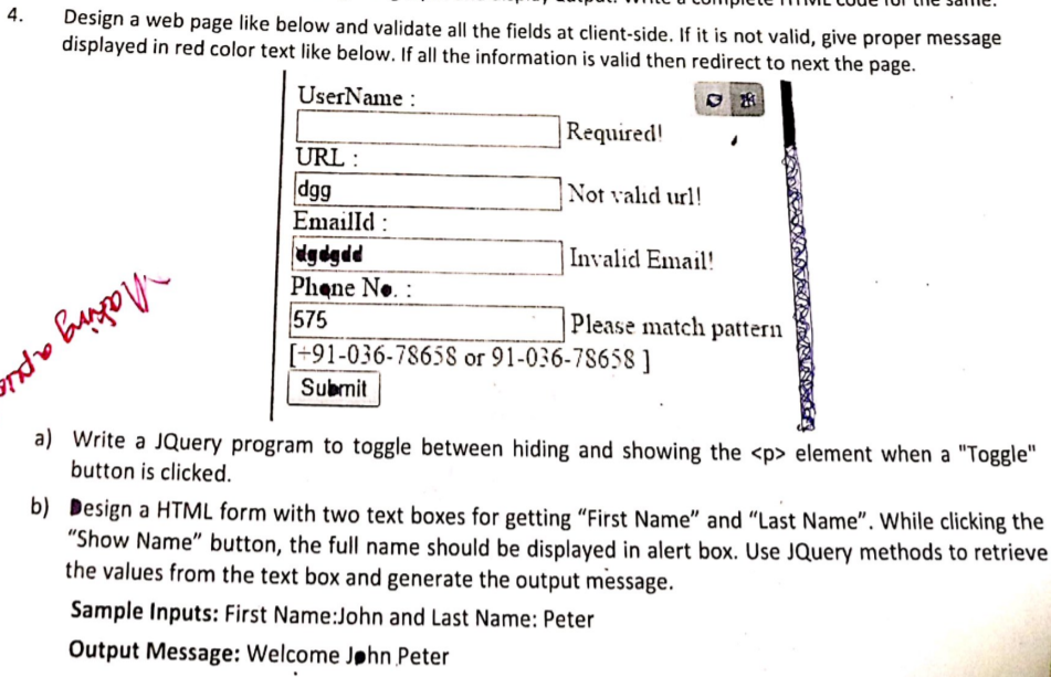 DUE IN 2 HRS PLEASE HELP!! WEBTECH 4. Design a web page