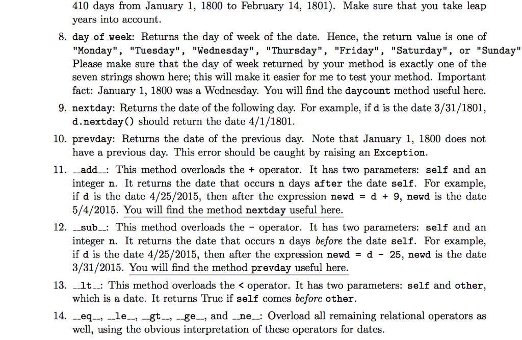 on or after January 1, 1800. FYI, January 1, 1800 was a