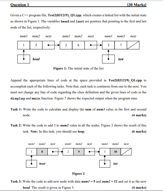  #include using namespace std; //Represents node of the linked list class