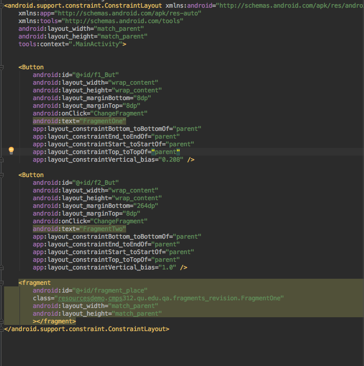 I have error here ? android. support. constraint. ConstraintLayout xmuns: android="http://schemas. android
