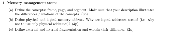  is TLB based on spatial or temporal locality 