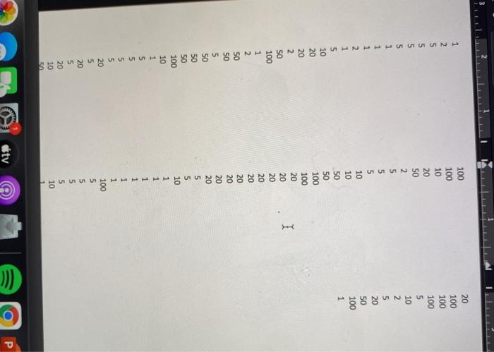 50 50 100 100 20 20 20 20 20 20 20 20