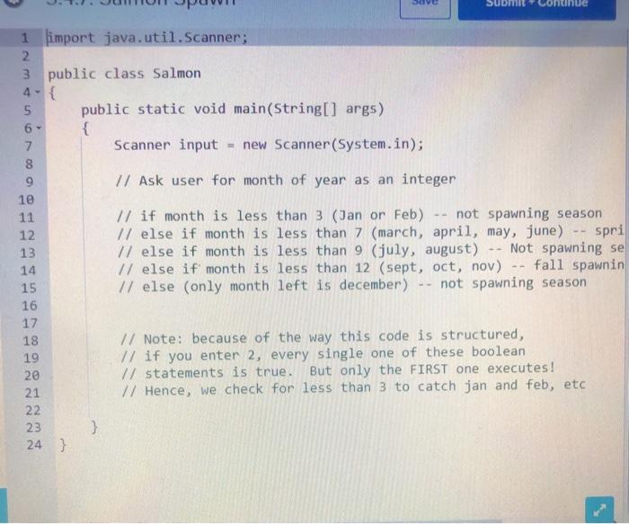 year, salmon return from the salt water they usually live in to