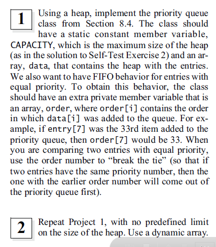 1) given to us last minute. Please use C++ only. I'm also