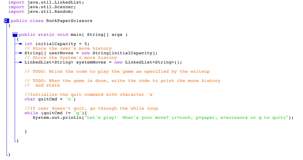 In this problem you will create a computer game to play the