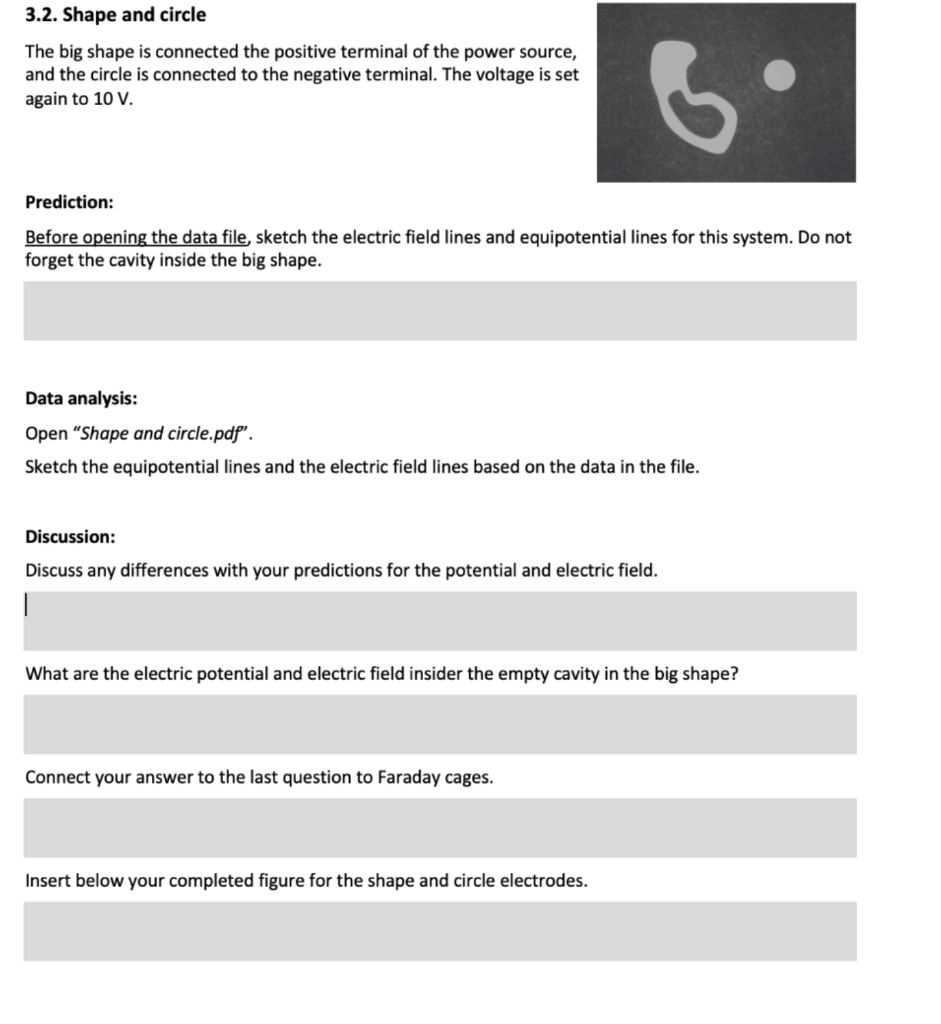 3.2. Shape and circle The big shape is connected the positive