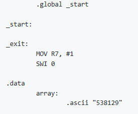 ARM assembly language help : I need to implement bubble sort in