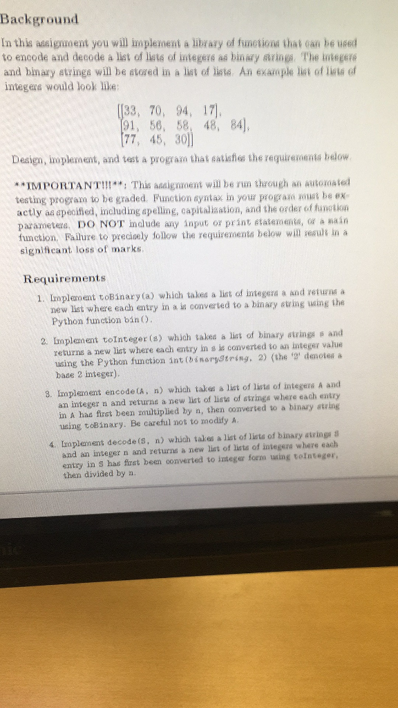 how do you code step 3 and 4 in python 2.7? Thanks