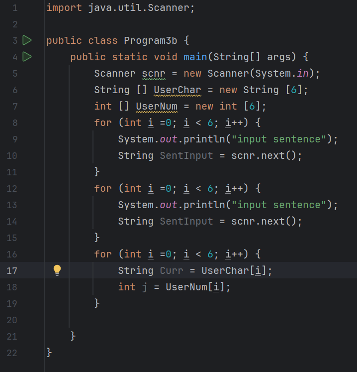  Finish the code for the following prompit in Java: The enemy