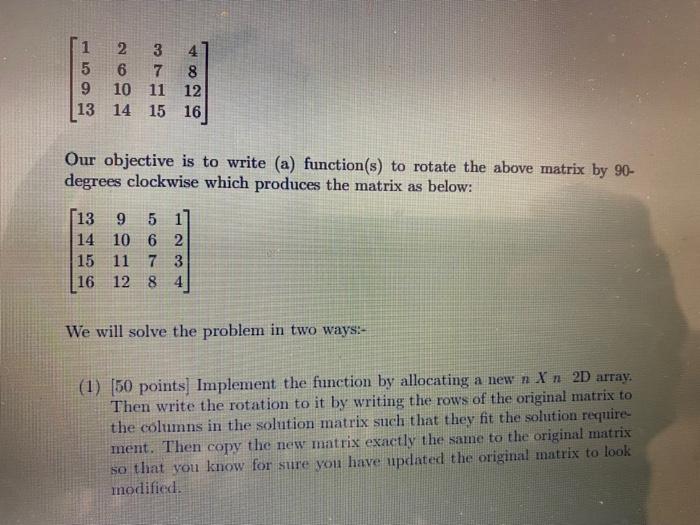 you Image rotation is a fundamental image processing operation required to be