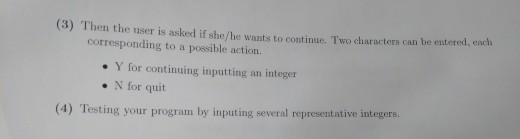 thanks. The goal of this exercise is to implement a C program