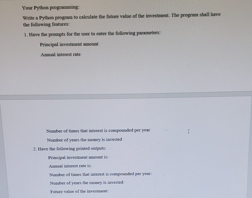 RNT Where A- future value of the investment (including interest) P principal