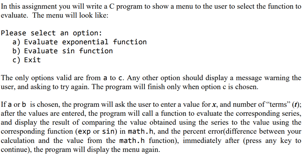 --------------------C LANGUAGE ONLY!!!------------------------------------- Please follow steps for program and provide code accordingly.