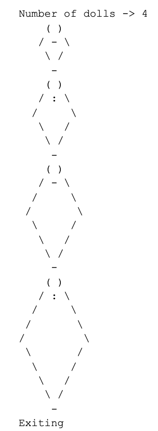 C++: Create this figure in C++ using for loops, setw and setfill.