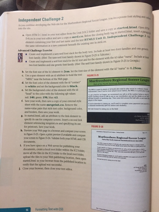  As you continue developing the Web site for the Murfreesboro Regional