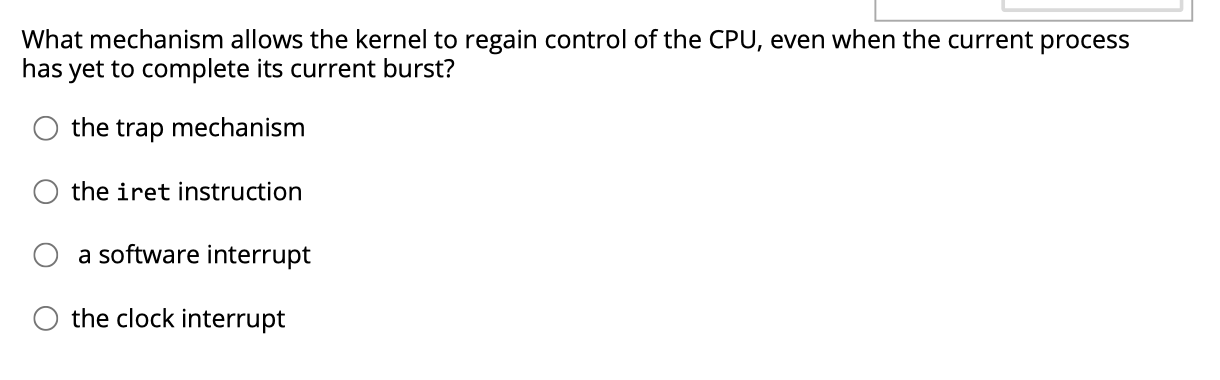 microkernel allows for more efficient communication between OS modules a monolithic kernel