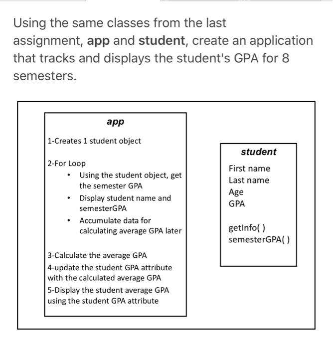 Assignment - Java: Creating a Class Detail Submission Grade Contents app 1-Creates