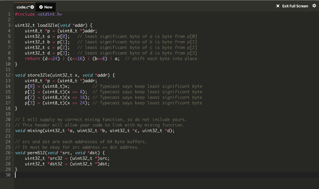 memory into variable, send the variables through the the mixing step multiple