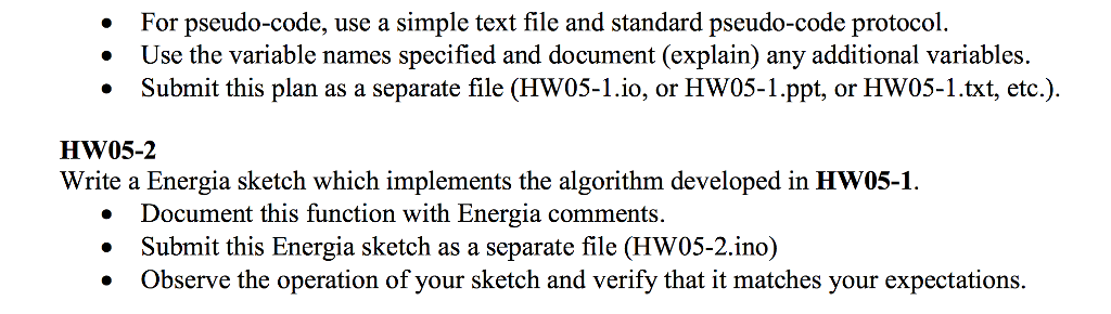 LED outputs Each iteration is approximately 1 second. o Define one variable,