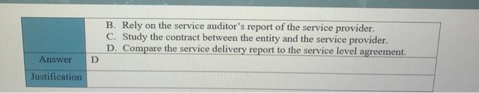 testing of the general IT control environment. Areas to be assessed include