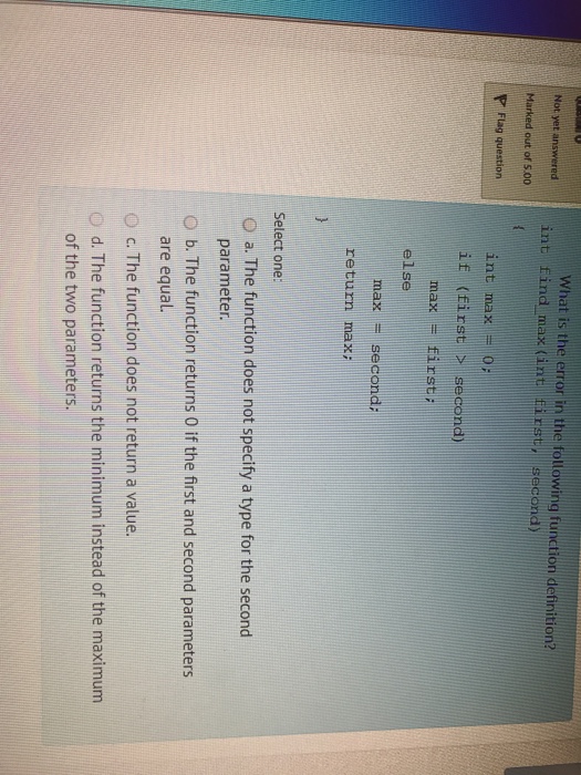 float&); O c. int GetNums(int, float&, float&); d' a and b above