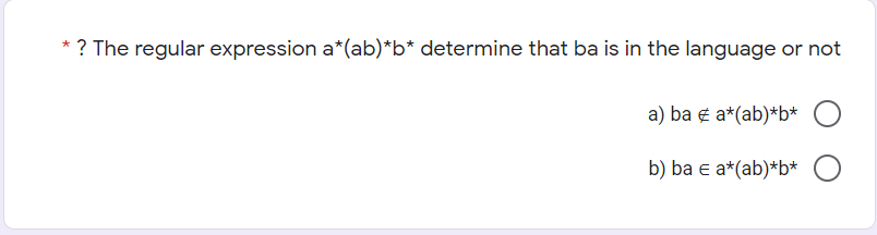 language L a) 3 b) 4 c) 6 d) 8 Design DFA