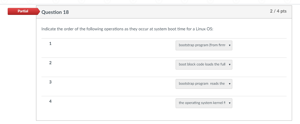  the full options are: 1.bootstrap program(from firmware) runs system diagnostics 2.boot