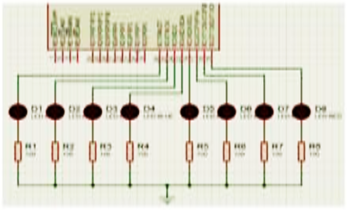 1. Create an Arduino IDE code that can be used for Proteus
