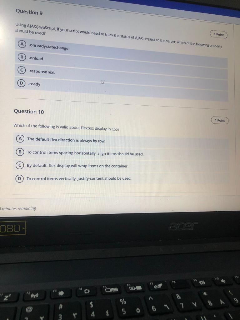 Point [You can choose more than one answer] A It's used to