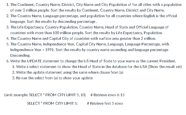 (primary key 35 Name of Ci ID ame Country Code foreign Key