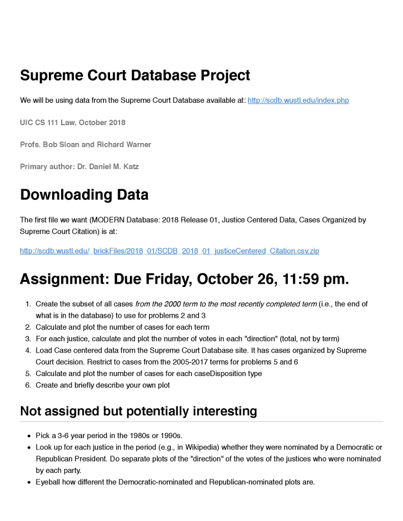 SupremeCourtProjectOnlyFA2018.pdf (40.986 KB) 1. Create the subset of all cases from the