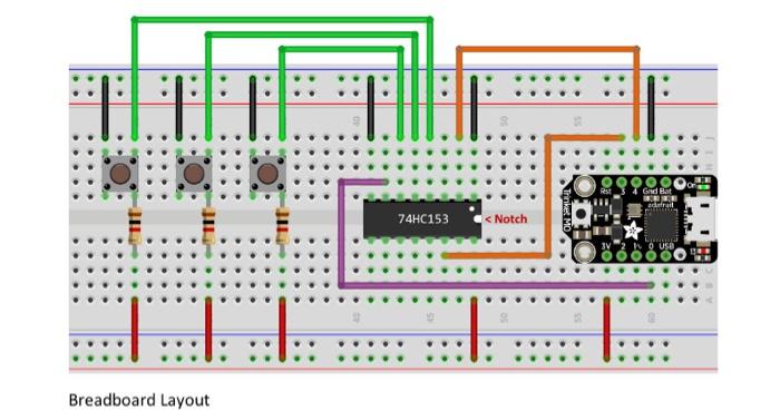 program to your editor. Modify it so the serial console displays whether