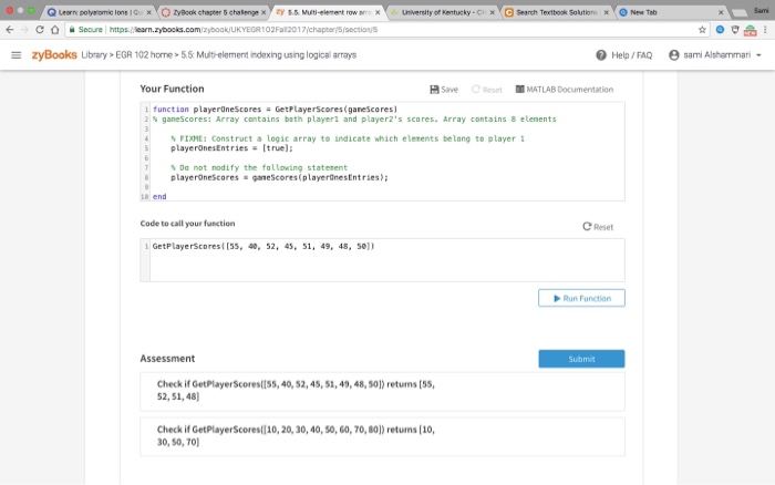 Player 1 and player 2 take tuns paying a game Row anay