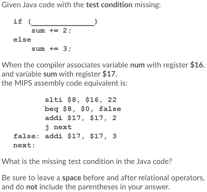 result = 0; else result = 100; When the compiler associates variable