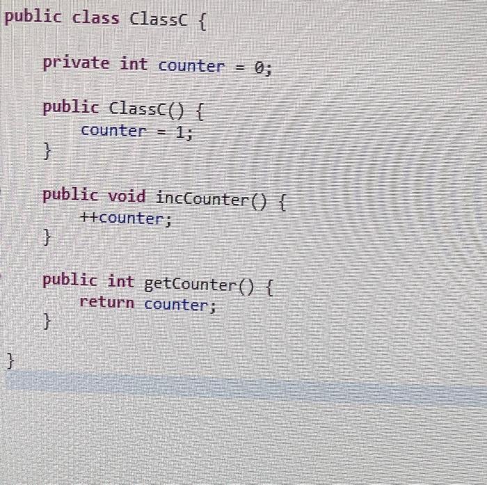 method in this class creates a random number of objects of the