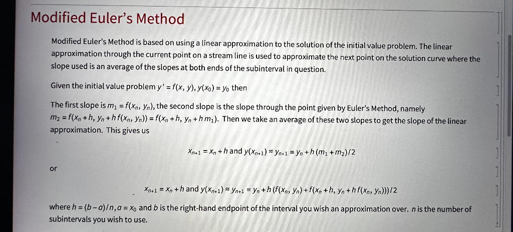 that is well organized. Problem Consider the differential equation dxdy=excos(y). - Find