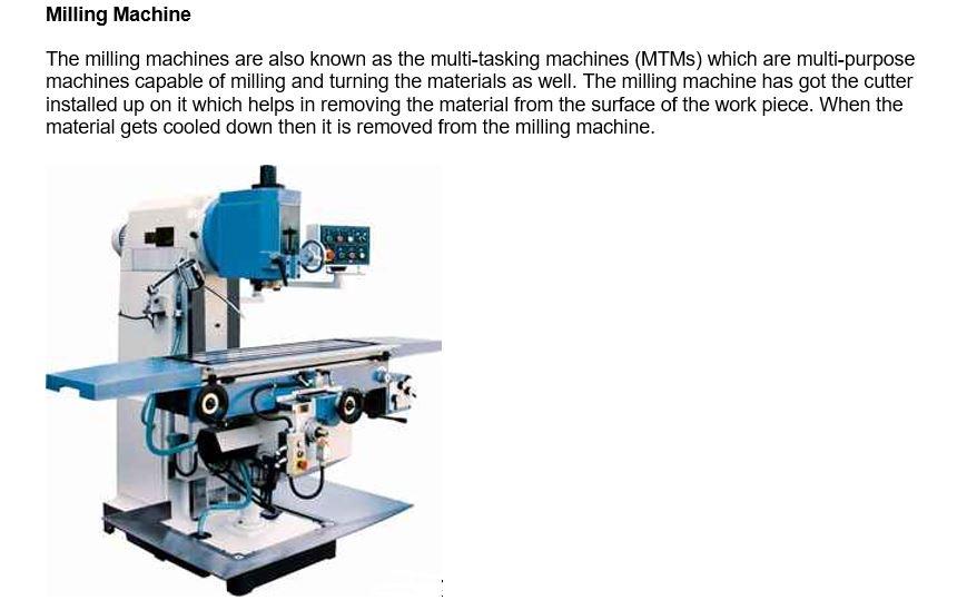  Task: DEVELOP COMPLETE PROGRAMS based on MILLING MACHINE The program MUST