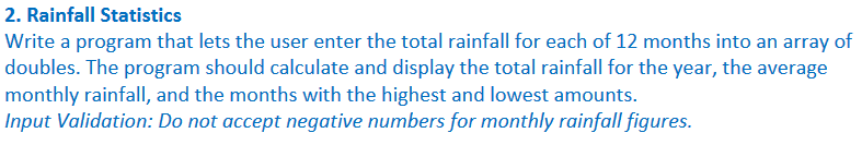 *must use the STL Vector Class constructors and member functions in