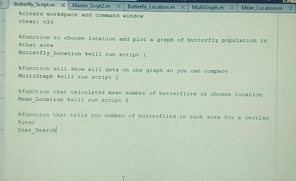 Need to create a master script that runs my other 4 scripts.