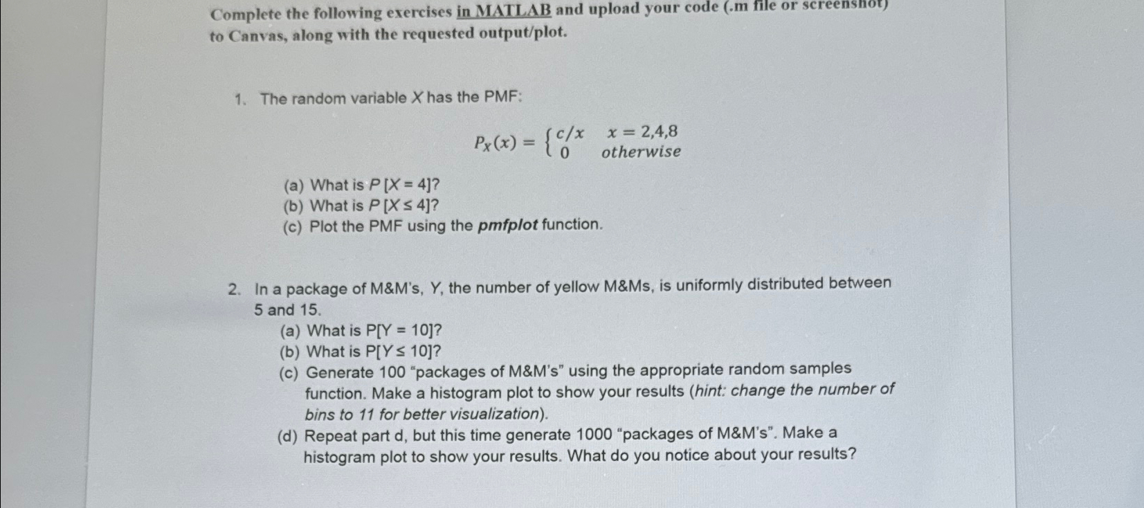  Can you please just put the code as the answer ONLY