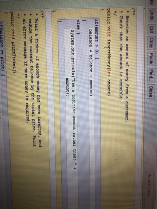  Rewrite the if-else statement so that the method still behaves correctly