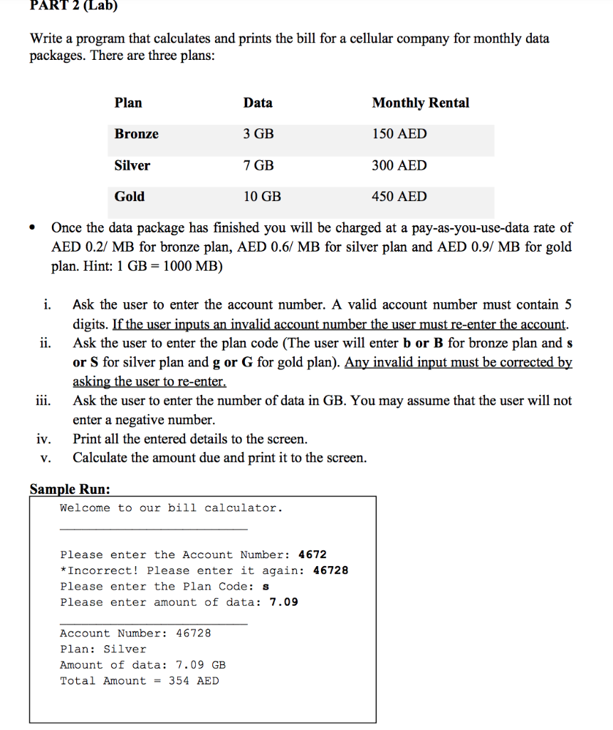 C ++ with comments please with loops PART 2 (Lab) Write a