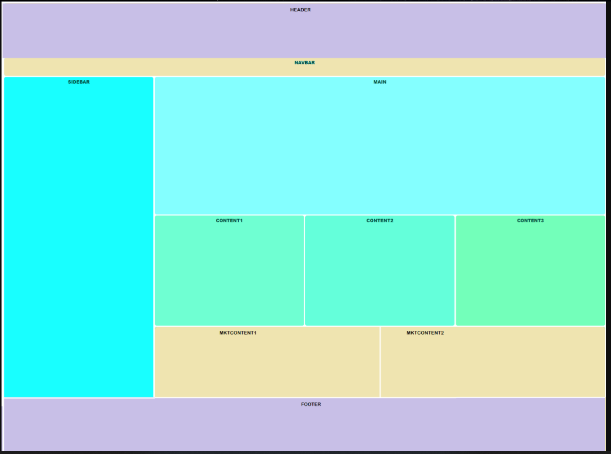 Create two HTML files and two separate external Style sheets. Use DIV,