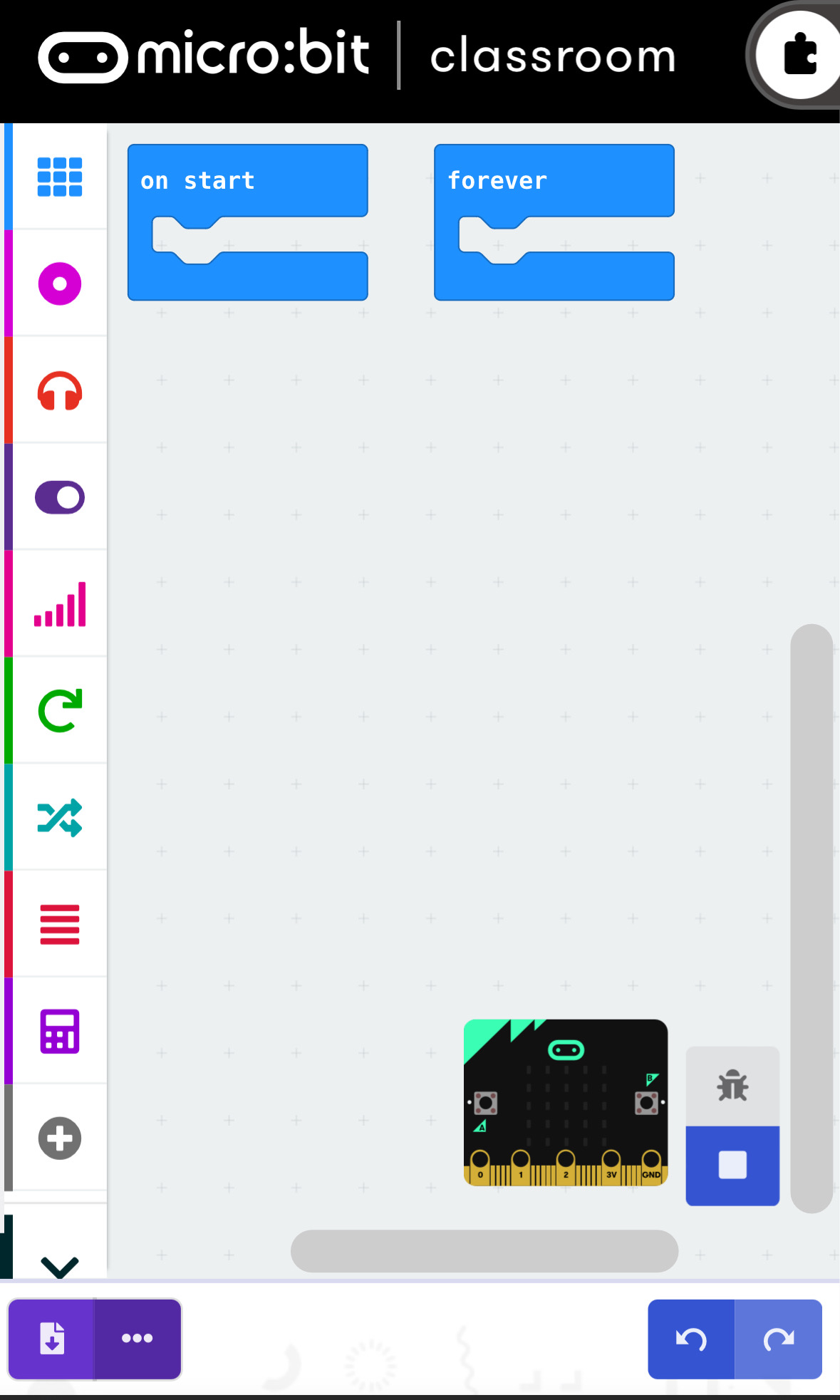  Micro bit: Potentiometer working COmicro:bit | classroom on start forever inll
