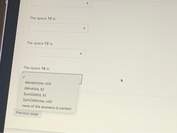 col = 1:0 if mod(-------- -?3- Sum = end -- ), 2)