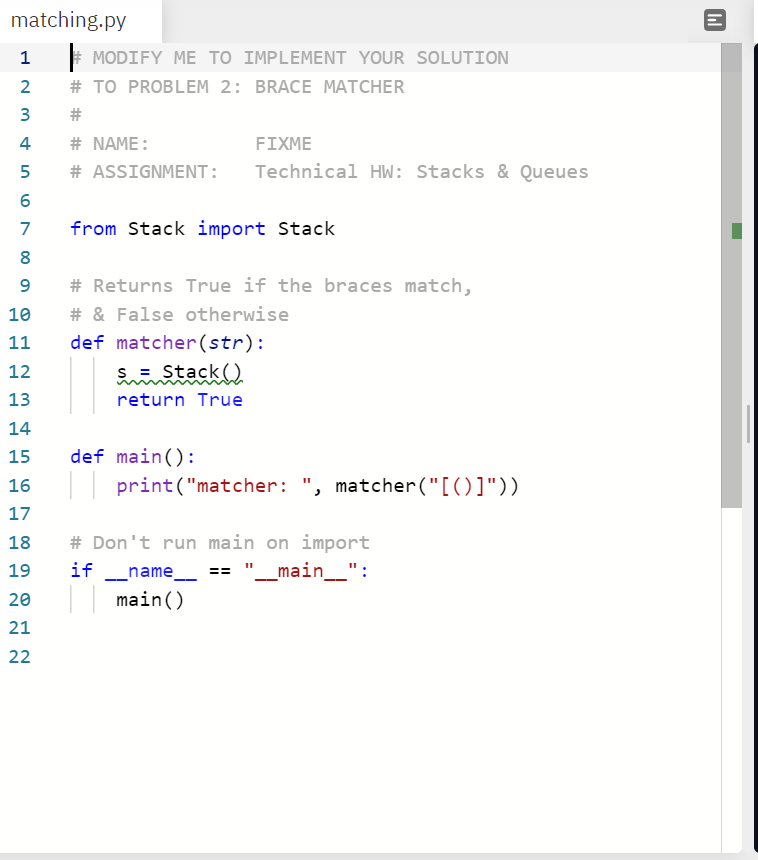 python Write a function matcher in python that takes a string containing