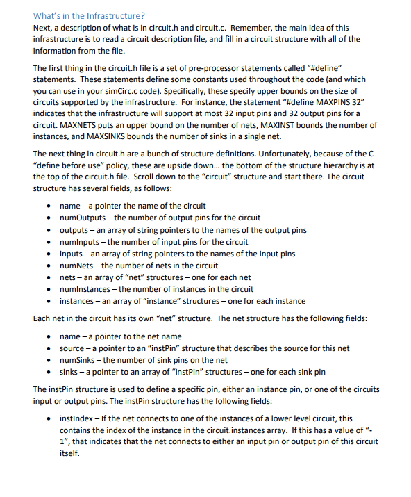 written for you, contained in proj3.zip If you move this file to